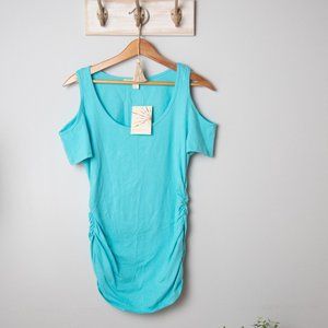 Boston Proper New Cold Shoulder Shirt